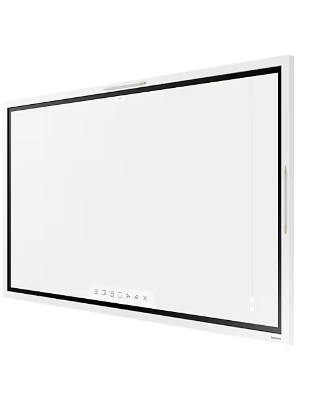Samsung Flip 2 Smart Whiteboard LH55WMRWBGCXUE B Samsung LH55WMRWBGCXUE 55 inch Flip 2 interactive 4K display front view B