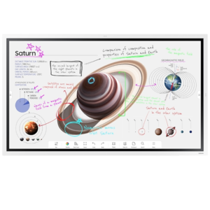 Samsung LH65WMBWBGCXUE 65 inch Flip Pro interactive 4K display front view