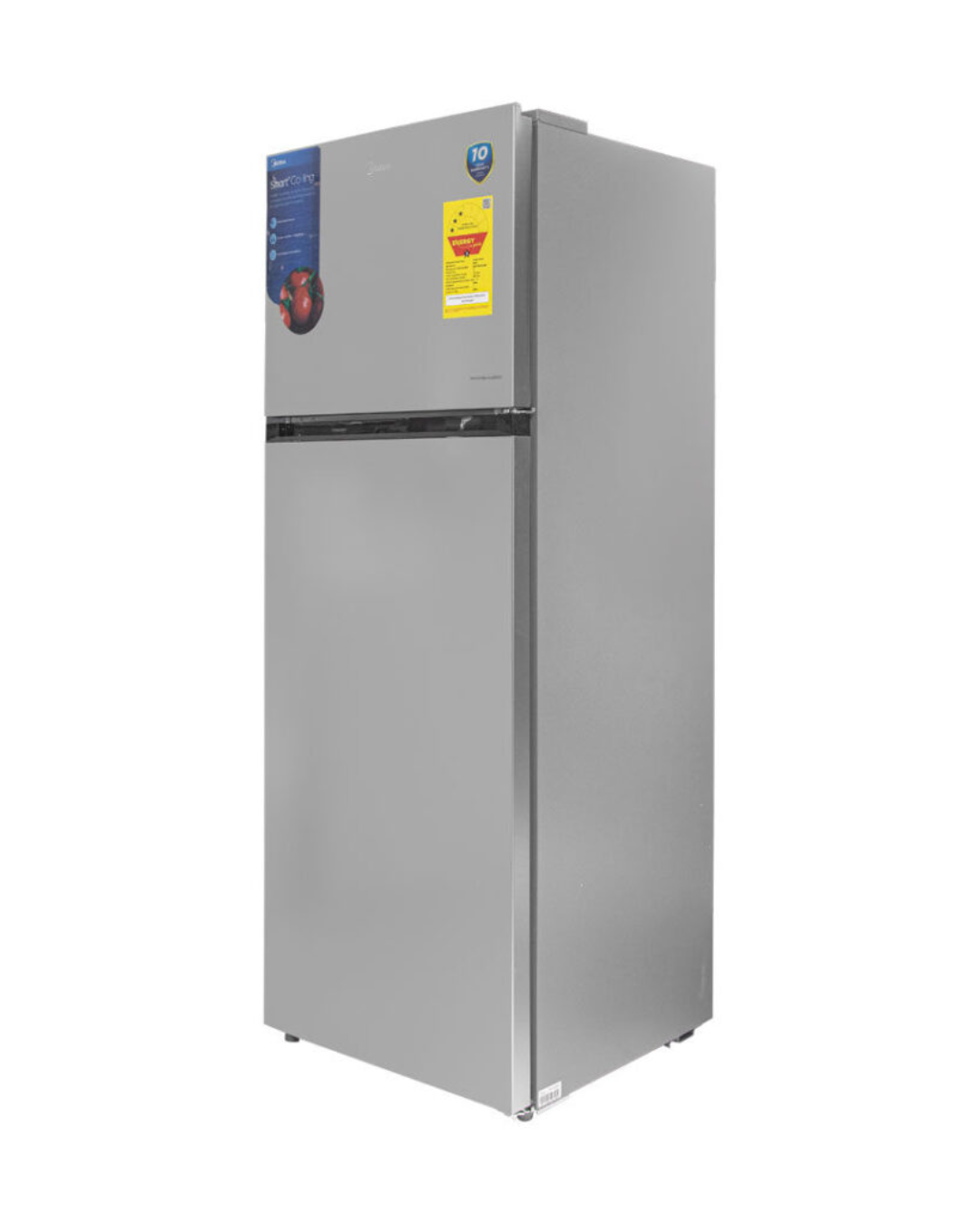 Midea Refrigerator MDRT645MTN46D Product Shots View of Midea indoor standalone top mount refrigerator unit showing the clean sleek compact casing display layout