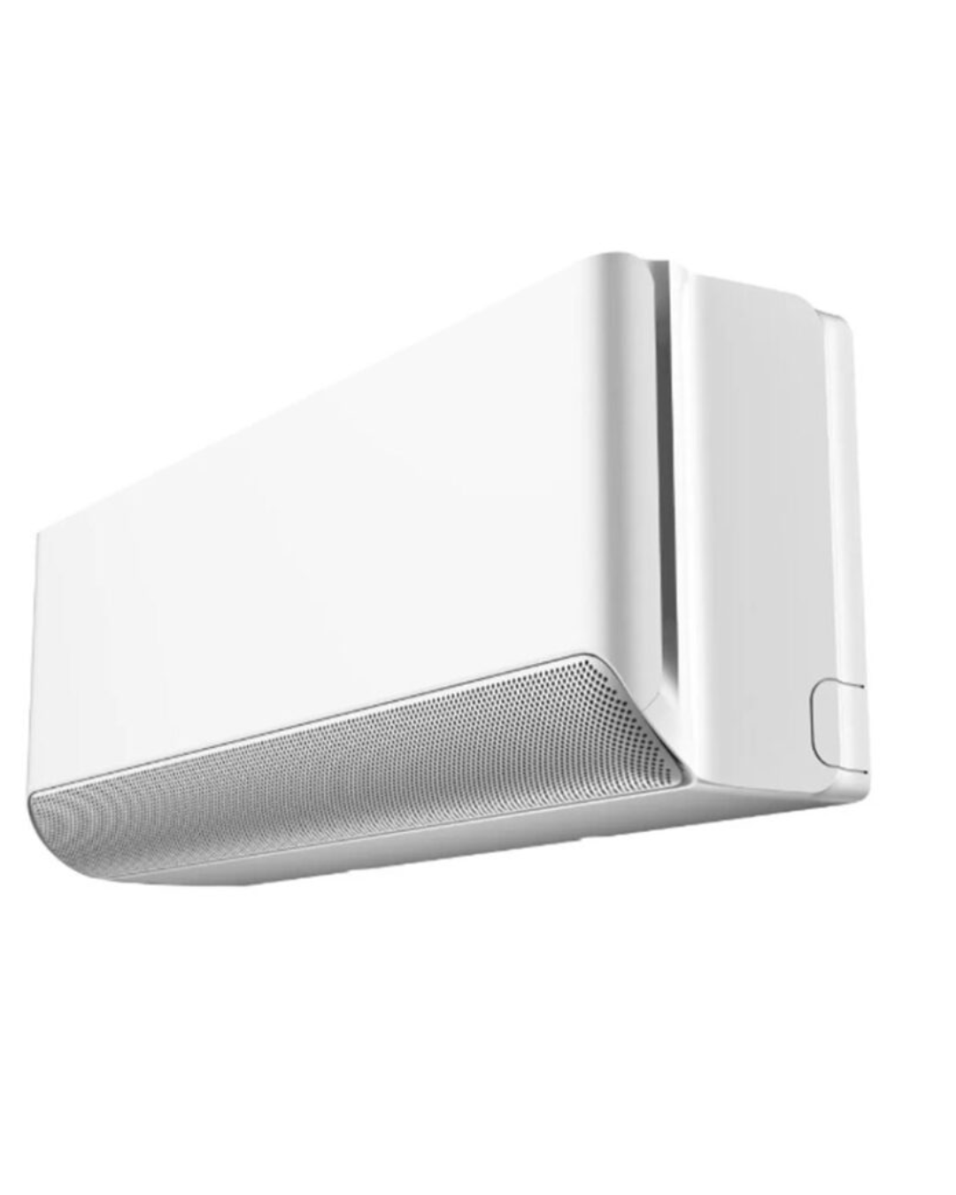 Midea 1.5HP Breezeless Inverter AC MSCB1B-12CRFN8 Product Shots Views of Midea 1.5HP Breezeless inverter split air conditioner indoor unit showcasing the micro-hole twin flap matrix casing layout