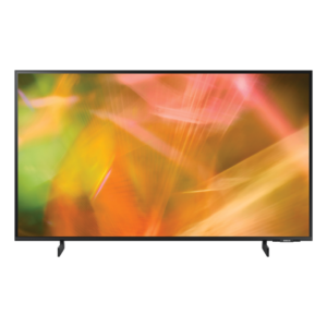 Front view of Samsung 43-inch indoor non-touch commercial standalone display screen showing the thin symmetrical border layout