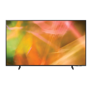 Front view of Samsung 55-inch indoor non-touch commercial standalone display screen showing the thin symmetrical border layout