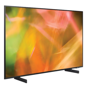 Front view of Samsung 55-inch indoor non-touch commercial standalone display screen showing the thin symmetrical border layout