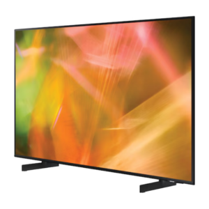Front view of Samsung 65-inch indoor non-touch commercial standalone display screen showing the thin symmetrical border layout